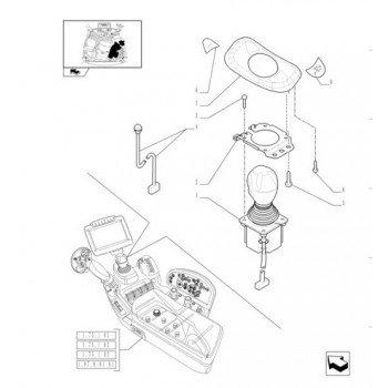 84253193 Джойстик 84253193 Джойстик